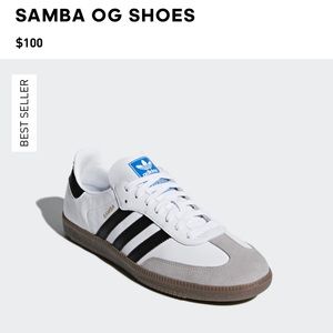 ADIDAS SAMBA OG SHOES SIZE 10